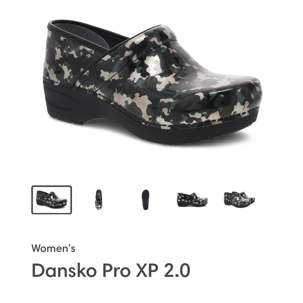 Camo Dansko Pro Clogs